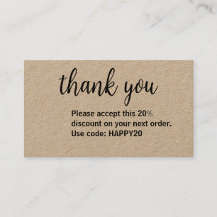 Business Discount Card