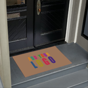 Business Door Mat Company Logo Welcome Doormat