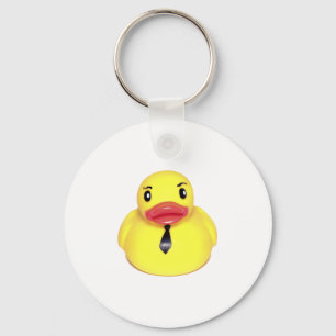 Business Duck Key Ring