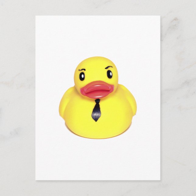 Business Duck Postcard (Front)