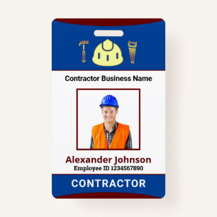Business Employees Logo ID Identification Card ID Badge