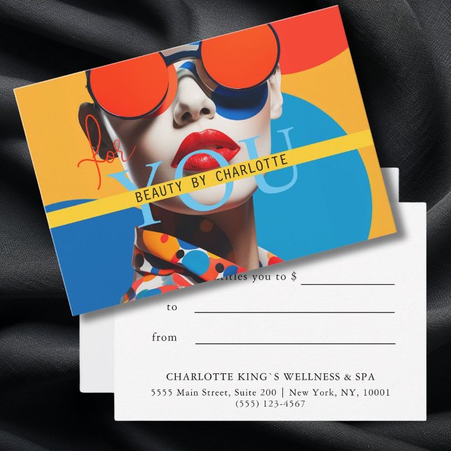 BUSINESS ENTITY CERTIFICATE| for you (GIFT CERTIFICATE | Beauty | For You)