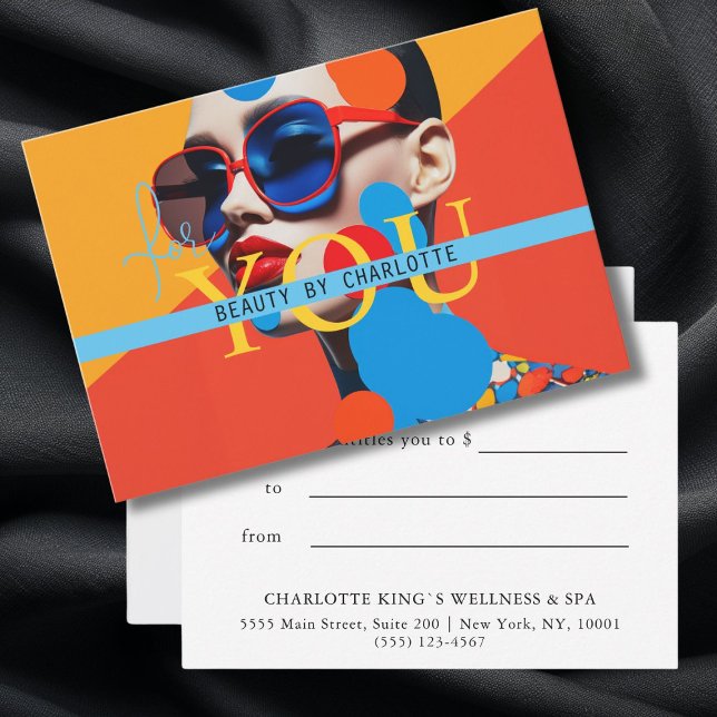 BUSINESS ENTITY CERTIFICATE| for you (GIFT CERTIFICATE| Beauty | For You)