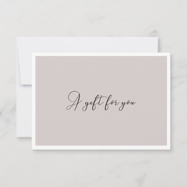 BUSINESS ENTITY CERTIFICATE| Modern Grey (Front)