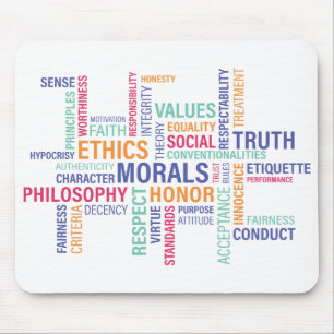"Business Ethics" Mouse Mat
