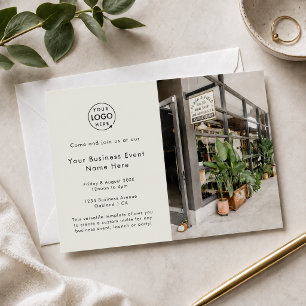 Business Event Invitation 5x7 Photo Invite Cards