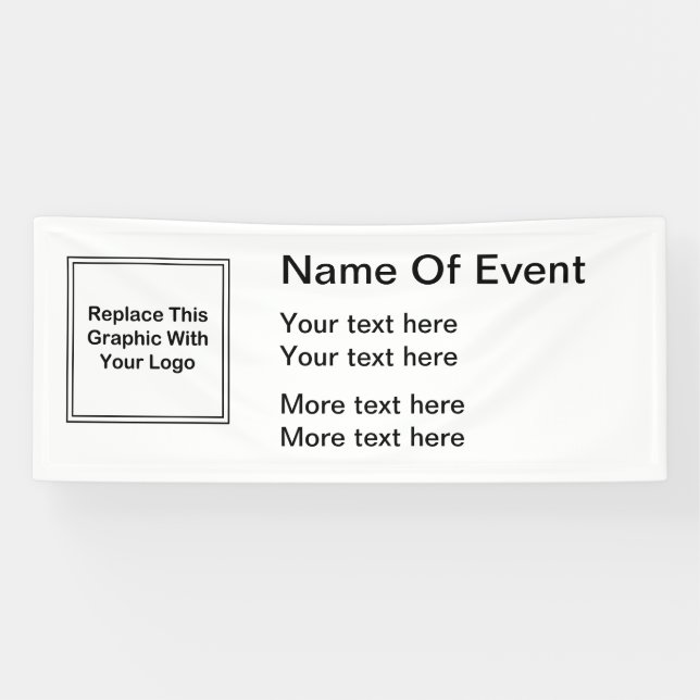 Business Event Logo Template Banner (Horizontal)