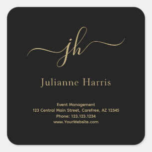Business Event Management Square Sticker