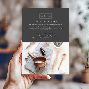 Business Event Minimalist Professional Photo Flyer