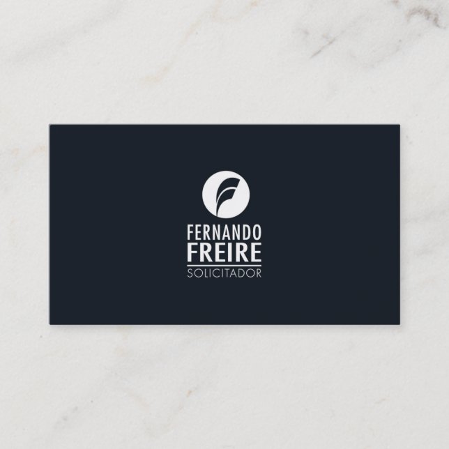 Business Fernando freire Card (Front)