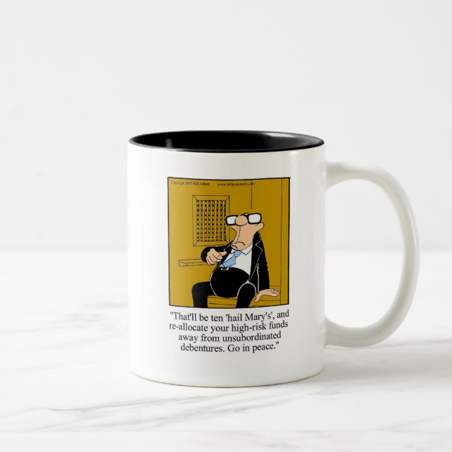 Business Finance Humour Mug (Right)