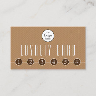 Business Free Coffee Loyalty Card