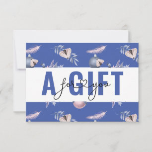 BUSINESS GIFT CERTIFICATE   Christmas  Pattern