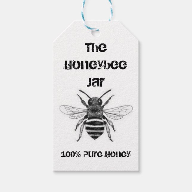 Business Gift Tags - The Honeybee Jar (Front)