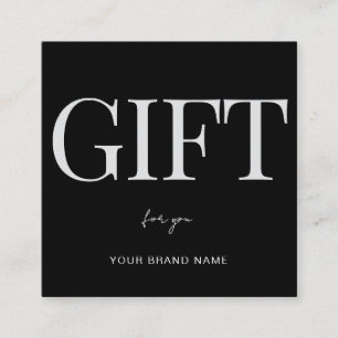 Business Gift Voucher Discount Card