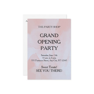 Business Grand Opening Other Celebration Invitation