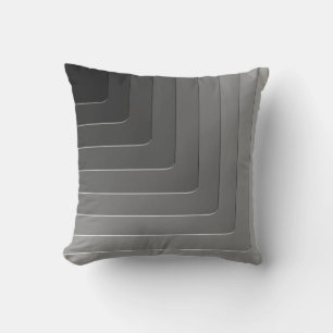 Business grey monochrome cushion
