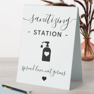 Business Hand Sanitising Station Minimalist Modern