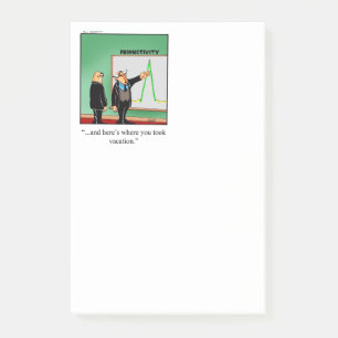 Business Humor Post- It Notes