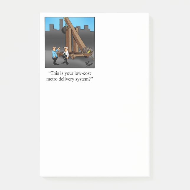 Business Humour Post- It Notes (Front)