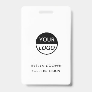 Business ID   Custom Logo Employee Staff Badge