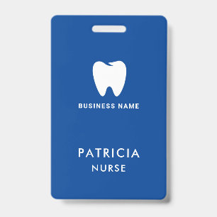 Business ID Logo Modern Custom Employee Staff Badge