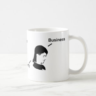 Business in the Front, Party in the Back Mug