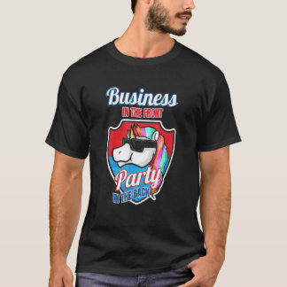 Business In The Front Party In The Back Mullet T-Shirt