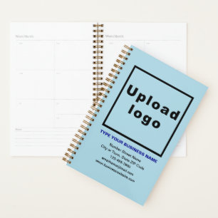 Business Information on Light Blue Planner