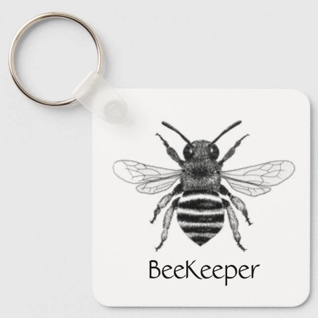 Business Keyring - Bee Keeper (Front)