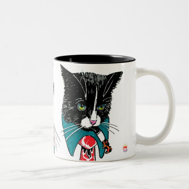 Business Kitties Mug (Right)
