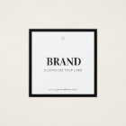 Business Label Hang Tag