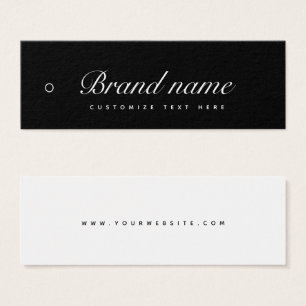 Business Label Hang Tag