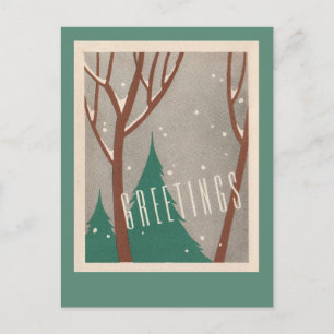Business landscape, environmental holiday postcard