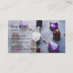 Business Lapidary Minimalist Card