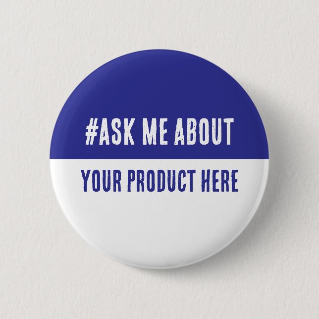 Business Launch Event  6 Cm Round Badge (Front)