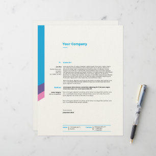 Business letterhead template