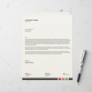 Business letterhead template