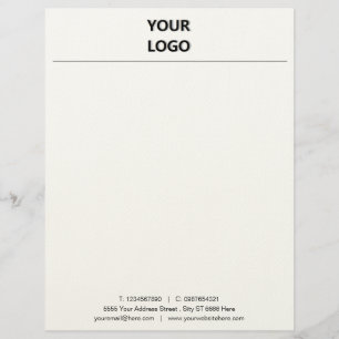 Business Letterhead Template Design Your Own