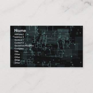 business_letters business card