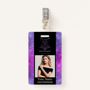 Business Lingerie Boutique Employee Photo ID Badge