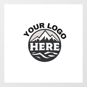 Business Logo  Add your logo here Company custom  Window Cling