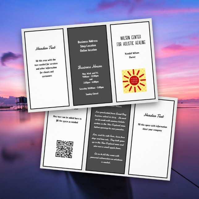 Business Logo Advertising Small Brochure (Creator Uploaded)