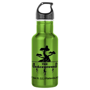 Business Logo and Address Lime Green 532 Ml Water Bottle