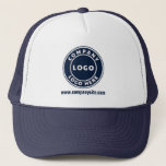 Business Logo Annual Corporate Conference Matching Trucker Hat<br><div class="desc">Add your company logo and brand identity to this trucker hat as well as your website link or slogan by clicking the "Personalise" button above. These brand-able trucker hats can advertise your business as employees wear them and double as a corporate swag. Available in other colours and sizes. No minimum...</div>
