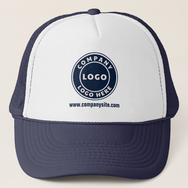 Business Logo Annual Corporate Conference Matching Trucker Hat (Front)