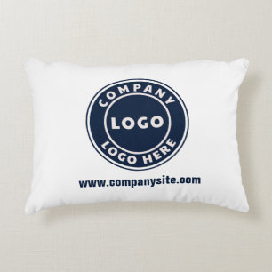 Business Logo Annual Corporate Events Decorative Cushion