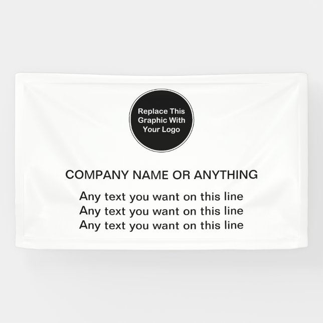 Business Logo Banner Template (Horizontal)