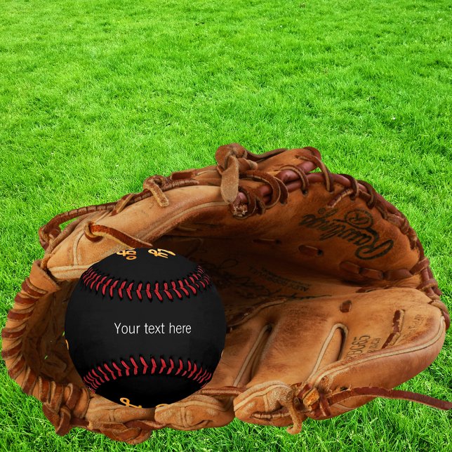 Business logo black white text baseball (Creator Uploaded)