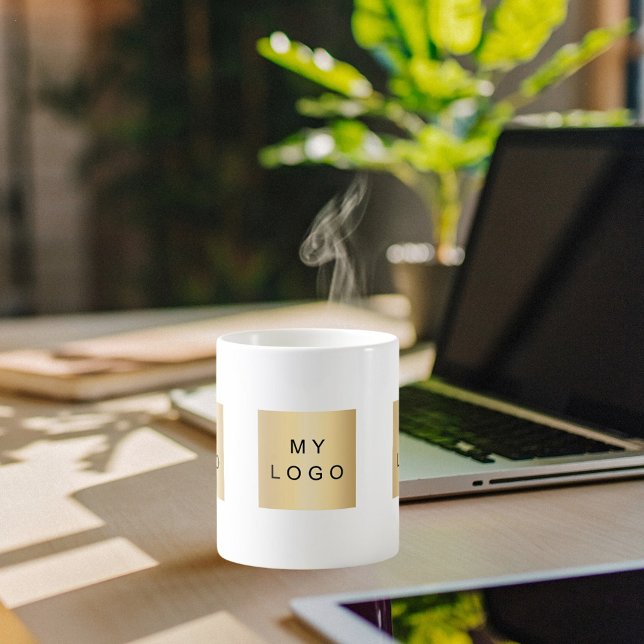 Business logo brand colour coffee mug (Creator Uploaded)